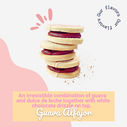 Guava Alfajores (Pack of 6 units)