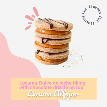 Lúcuma Alfajores (Pack of 6 units)